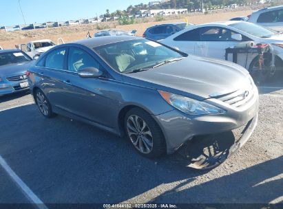 2014 HYUNDAI SONATA SE Gray  Gasoline 5NPEC4AC7EH910459 photo #1