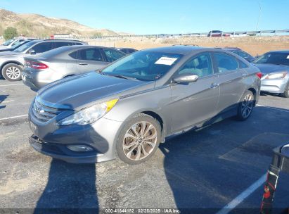 2014 HYUNDAI SONATA SE Gray  Gasoline 5NPEC4AC7EH910459 photo #3