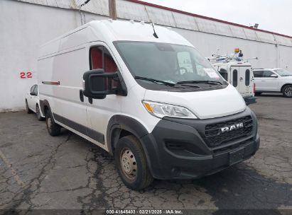 2023 RAM PROMASTER 2500 HIGH ROOF 159 WB White  Flexible Fuel 3C6LRVDG4PE549040 photo #1