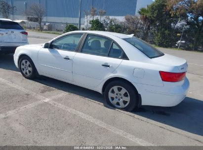 2010 HYUNDAI SONATA GLS White  Gasoline 5NPET4AC5AH641971 photo #4