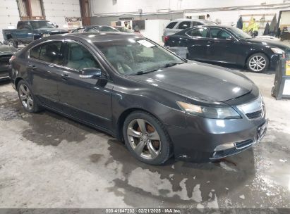 2012 ACURA TL 3.7 Gray  Gasoline 19UUA9F50CA005267 photo #1