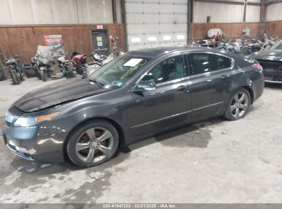 2012 ACURA TL 3.7 Gray  Gasoline 19UUA9F50CA005267 photo #3