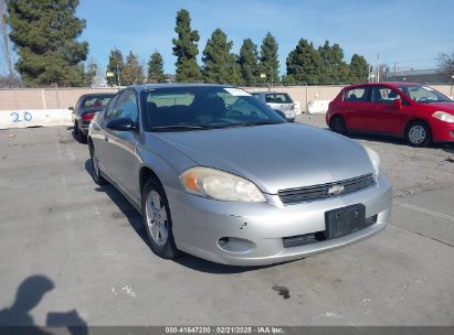 2006 CHEVROLET MONTE CARLO LT Silver  Flexible Fuel 2G1WM15K569372035 photo #1