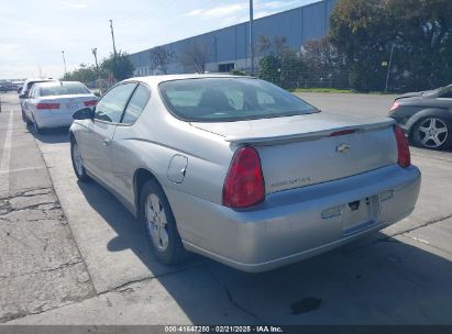 2006 CHEVROLET MONTE CARLO LT Silver  Flexible Fuel 2G1WM15K569372035 photo #4