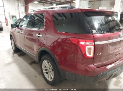 2013 FORD EXPLORER XLT Red  Gasoline 1FM5K8D84DGB70191 photo #4