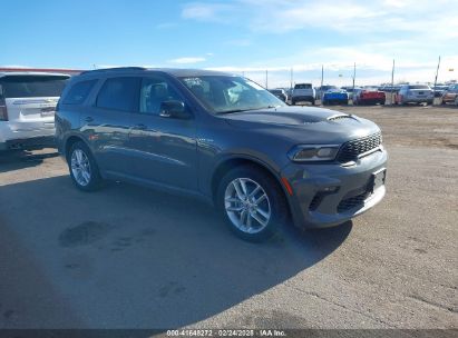 2023 DODGE DURANGO R/T PLUS AWD Gray  Gasoline 1C4SDJCT2PC555839 photo #1