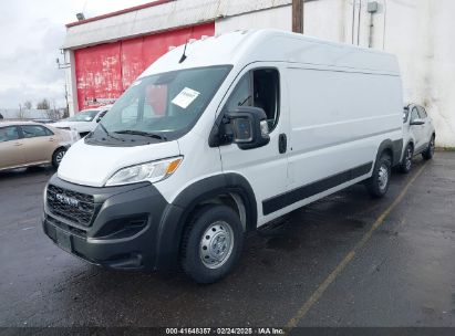 2023 RAM PROMASTER 2500 HIGH ROOF 159 WB White  Flexible Fuel 3C6LRVDG4PE535283 photo #3