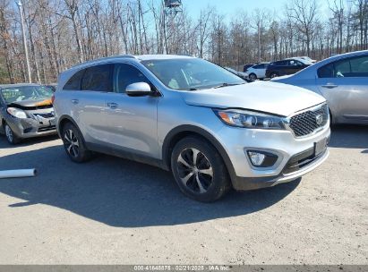 2017 KIA SORENTO 3.3L EX Silver  Gasoline 5XYPHDA58HG222431 photo #1