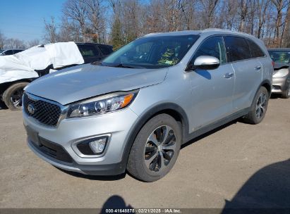 2017 KIA SORENTO 3.3L EX Silver  Gasoline 5XYPHDA58HG222431 photo #3