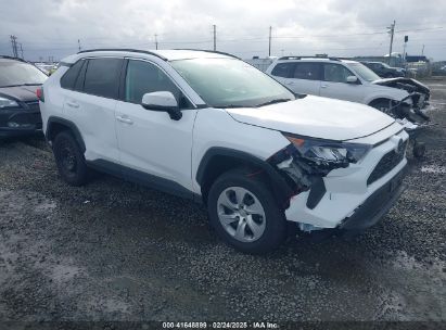 2021 TOYOTA RAV4 LE White  Gasoline 2T3G1RFV9MC186658 photo #1