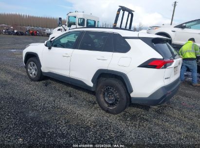 2021 TOYOTA RAV4 LE White  Gasoline 2T3G1RFV9MC186658 photo #4