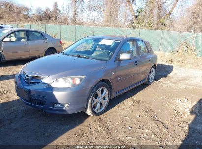 2008 MAZDA MAZDA3 S GRAND TOURING Gray  Gasoline JM1BK343181132490 photo #3