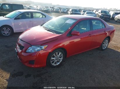 2009 TOYOTA COROLLA LE Burgundy  Gasoline 1NXBU40EX9Z151574 photo #3