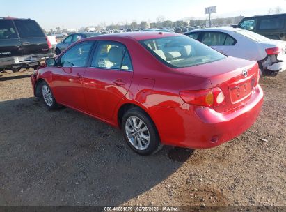 2009 TOYOTA COROLLA LE Burgundy  Gasoline 1NXBU40EX9Z151574 photo #4