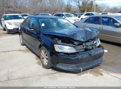 2011 VOLKSWAGEN JETTA 2.5L SE Black  Gasoline 3VWBZ7AJ9BM391192 photo #1