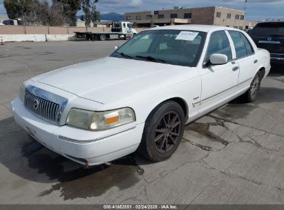 2010 MERCURY GRAND MARQUIS LS (FLEET ONLY) White  Flexible Fuel 2MEBM7FV4AX618013 photo #3