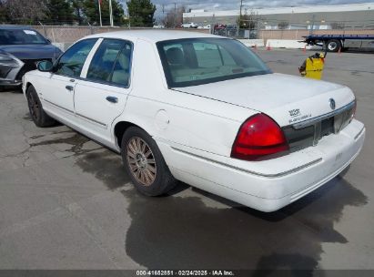 2010 MERCURY GRAND MARQUIS LS (FLEET ONLY) White  Flexible Fuel 2MEBM7FV4AX618013 photo #4