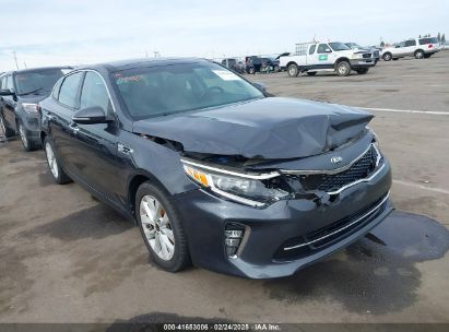 2018 KIA OPTIMA S Gray  Gasoline 5XXGT4L38JG210168 photo #1