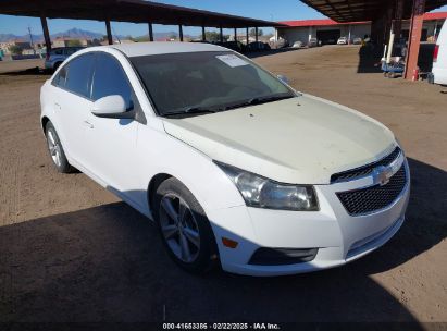 2013 CHEVROLET CRUZE 2LT AUTO White  Gasoline 1G1PE5SB4D7268342 photo #1