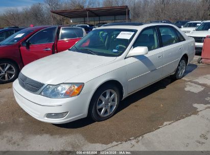 2000 TOYOTA AVALON XLS White  Gasoline 4T1BF28B4YU030918 photo #3