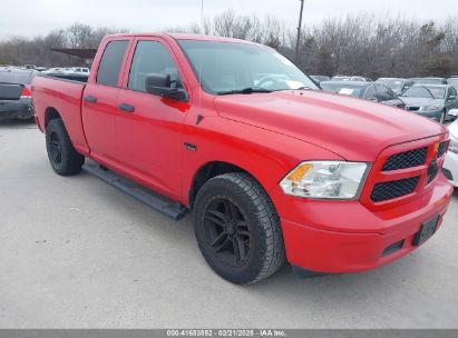 2020 RAM 1500 CLASSIC TRADESMAN  4X2 6'4 BOX Red  Gasoline 1C6RR6FT7LS148051 photo #1