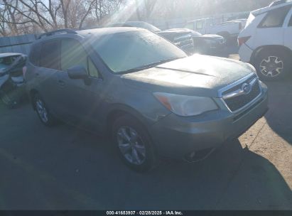 2014 SUBARU FORESTER 2.5I LIMITED Gray  Gasoline JF2SJAJC1EH503518 photo #1