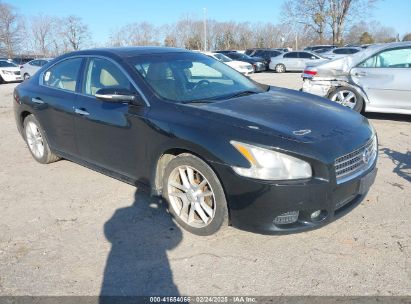 2011 NISSAN MAXIMA 3.5 SV Black  Gasoline 1N4AA5AP7BC831058 photo #1