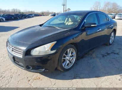 2011 NISSAN MAXIMA 3.5 SV Black  Gasoline 1N4AA5AP7BC831058 photo #3