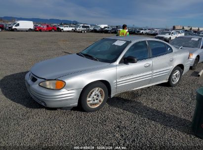 2001 PONTIAC GRAND AM SE1 Silver  Gasoline 1G2NF52TX1M560650 photo #3