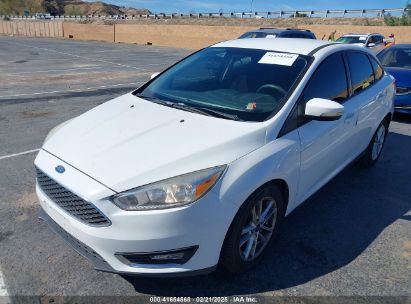 2017 FORD FOCUS SE White  Gasoline 1FADP3F22HL217301 photo #3