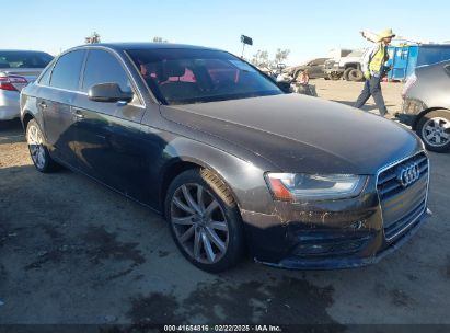 2013 AUDI A4 2.0T PREMIUM Black  Flexible Fuel WAUAFAFL5DN026173 photo #1