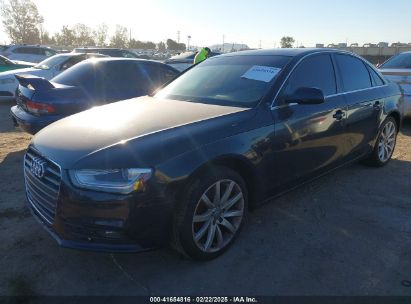 2013 AUDI A4 2.0T PREMIUM Black  Flexible Fuel WAUAFAFL5DN026173 photo #3