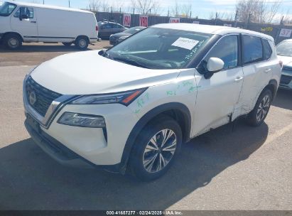 2023 NISSAN ROGUE SV INTELLIGENT AWD White  Gasoline JN8BT3BB6PW481528 photo #3