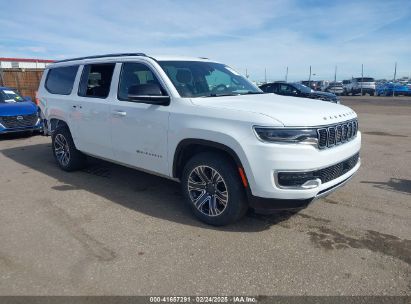 2023 JEEP WAGONEER L SERIES II 4X4 White  Gasoline 1C4SJSBP3PS549167 photo #1