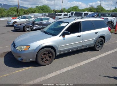 2007 SUBARU OUTBACK 2.5I BASIC Silver  Gasoline 4S4BP61C877323550 photo #3