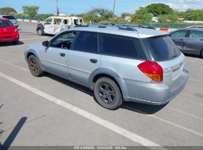 2007 SUBARU OUTBACK 2.5I BASIC Silver  Gasoline 4S4BP61C877323550 photo #4