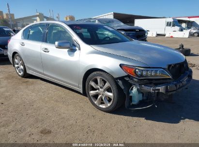 2014 ACURA RLX Silver  Gasoline JH4KC1F30EC004383 photo #1