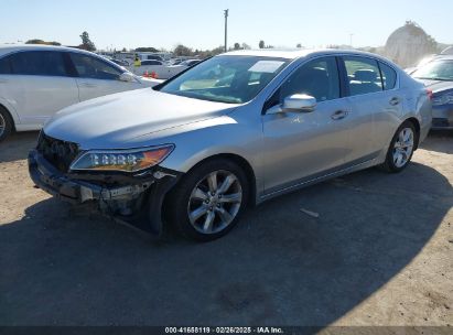 2014 ACURA RLX Silver  Gasoline JH4KC1F30EC004383 photo #3