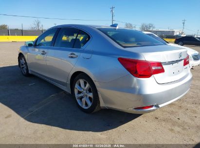 2014 ACURA RLX Silver  Gasoline JH4KC1F30EC004383 photo #4