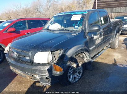 2006 TOYOTA TUNDRA LIMITED V8 Black  Gasoline 5TBET38186S541033 photo #3