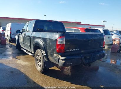 2006 TOYOTA TUNDRA LIMITED V8 Black  Gasoline 5TBET38186S541033 photo #4