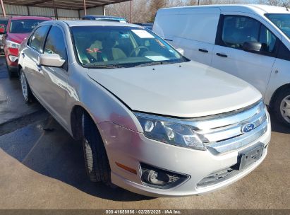 2010 FORD FUSION SE Tan  Gasoline 3FAHP0HA6AR382411 photo #1