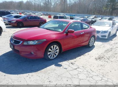 2010 HONDA ACCORD 3.5 EX-L Red  Gasoline 1HGCS2B80AA005332 photo #3