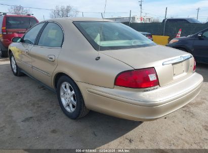 2001 MERCURY SABLE LS PREMIUM Gold  Gasoline 1MEFM55S81G625243 photo #4