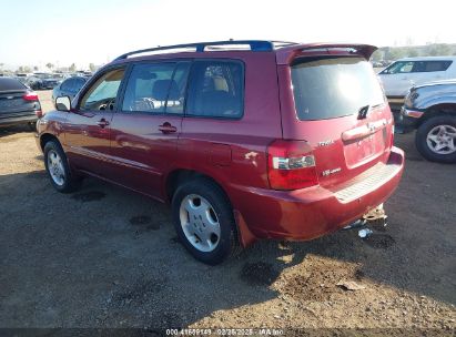 2004 TOYOTA HIGHLANDER LIMITED V6 Red  Gasoline JTEEP21AX40043797 photo #4