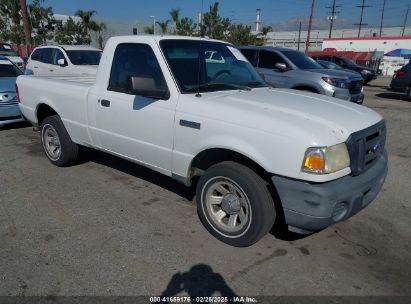 2011 FORD RANGER XL White  Gasoline 1FTKR1AD4BPA66549 photo #1