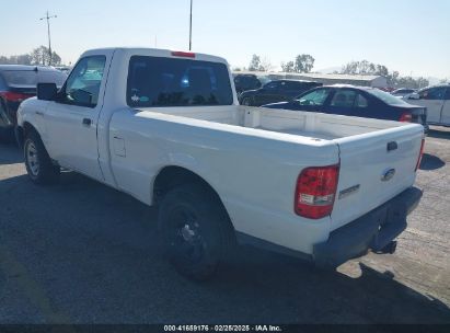 2011 FORD RANGER XL White  Gasoline 1FTKR1AD4BPA66549 photo #4