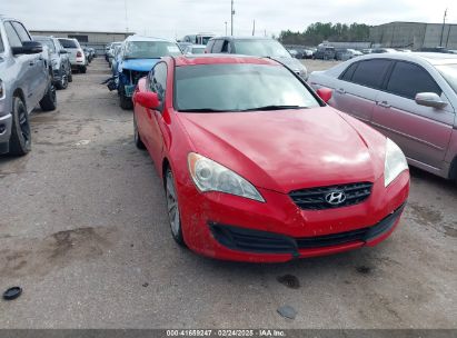 2011 HYUNDAI GENESIS 2.0T PREMIUM Red  Gasoline KMHHT6KD6BU049045 photo #1