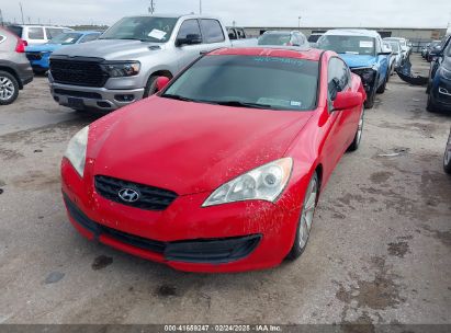 2011 HYUNDAI GENESIS 2.0T PREMIUM Red  Gasoline KMHHT6KD6BU049045 photo #3