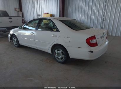 2003 TOYOTA CAMRY LE White  Gasoline 4T1BE32K93U223284 photo #4